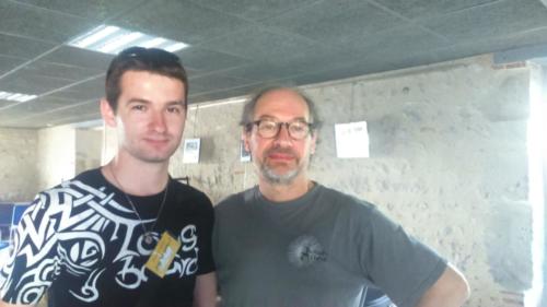 avec Franck Cheval - Astaffort 04.07.2015